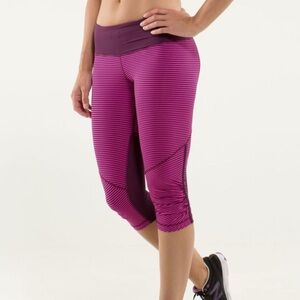 LULULEMON Run For Your Life Crop Leggings
